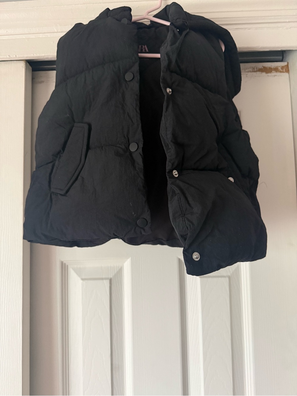Puffer Zara Black Jacket